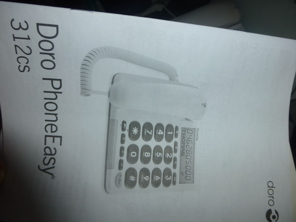 T&eacute;l&eacute;phone grosses touches id&eacute;al malentendant Téléphones et tablettes
