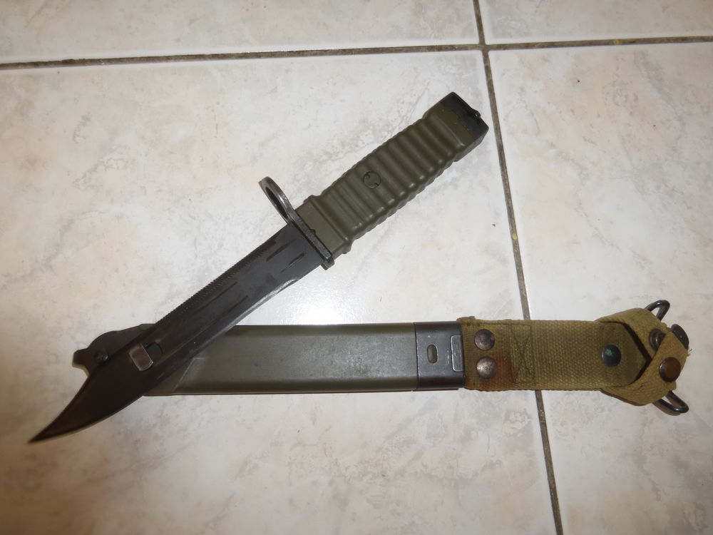 Baionnette KCB 77 OTAN verte 
