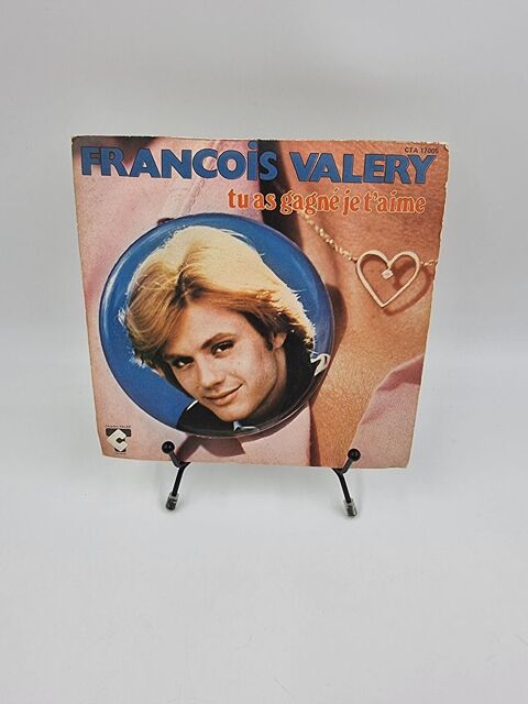 Vinyle 45 tours François Valery : Tu as Gagné je t'Aime  1 Vulbens (74)