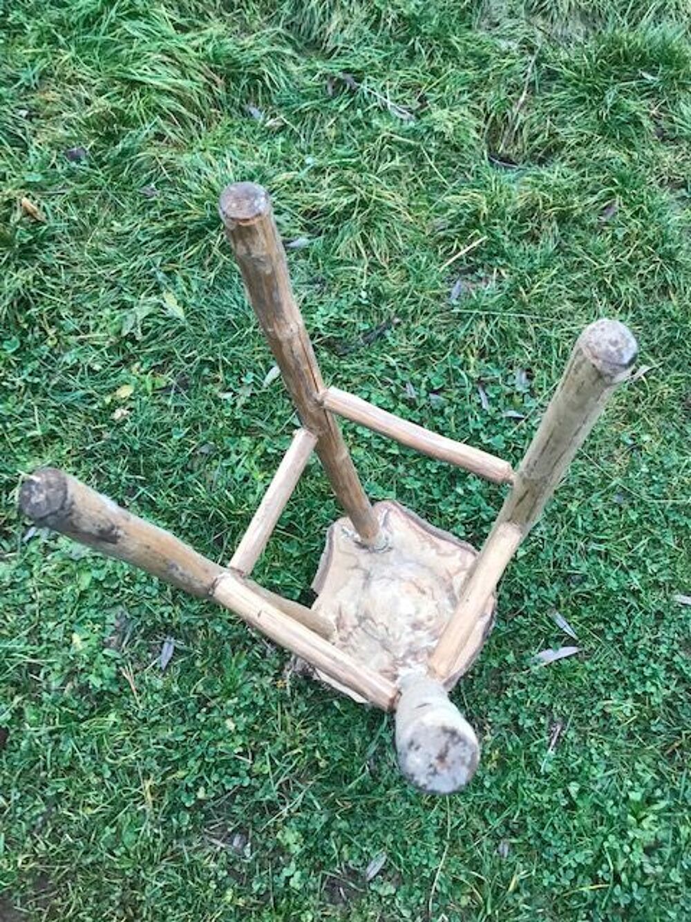 Tabouret haut fait main Meubles