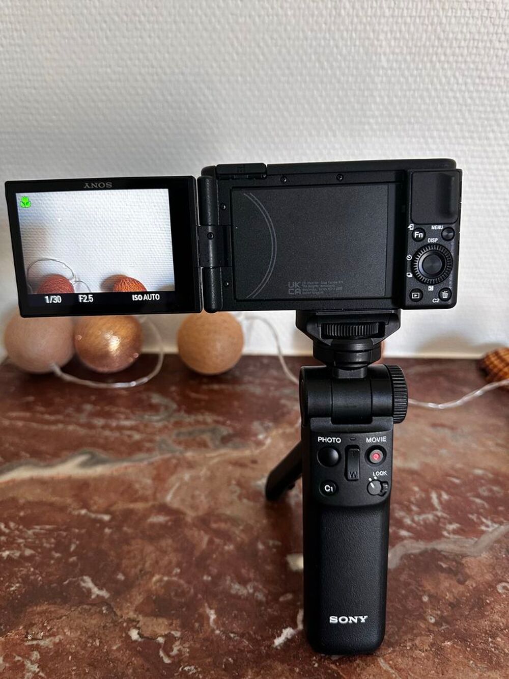 Cam&eacute;ra Sony ZV-1 + Poign&eacute;e Photos/Video/TV