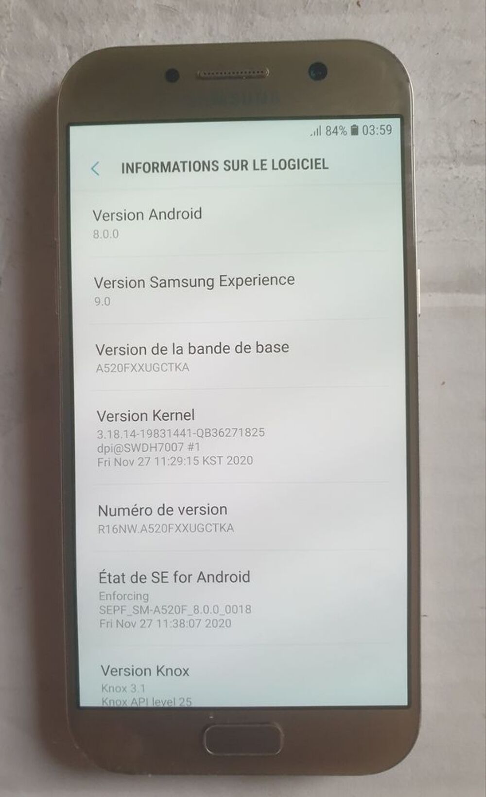 Samsung Galaxy A5 (2017) (A520F) 1 Téléphones et tablettes