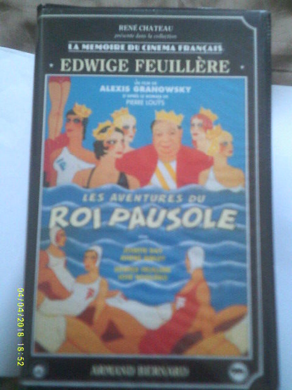 Les Aventures Roi PAUSOLE film (1934) avec edwige feuillere DVD et blu-ray