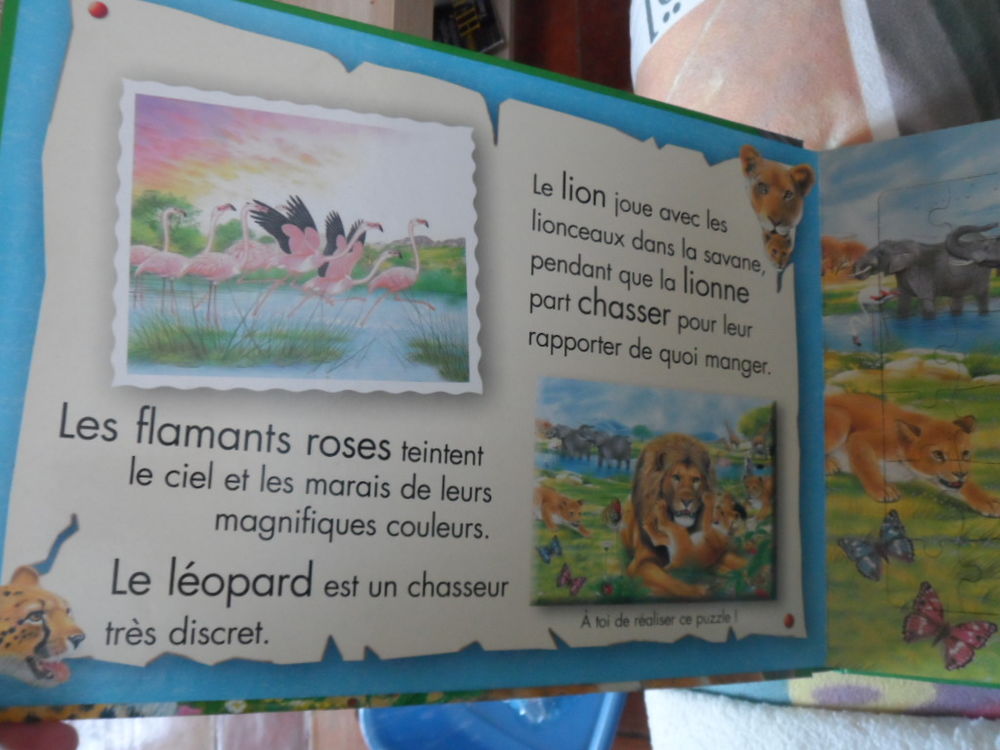 Livre puzzle animaux
Jeux / jouets