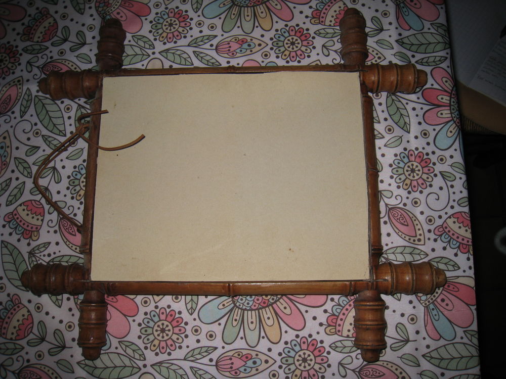 Miroir " bambou" ancien Décoration