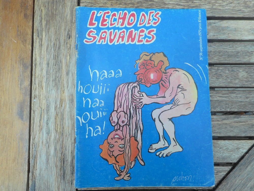 Lot de 3 revues &eacute;cho des savanes de 1979 n&deg; 56 57 et 58 Livres et BD