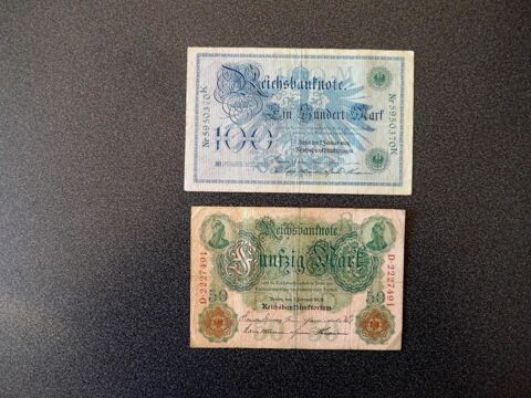 Papier monnaie Allemagne 1908 55 Fondettes (37)