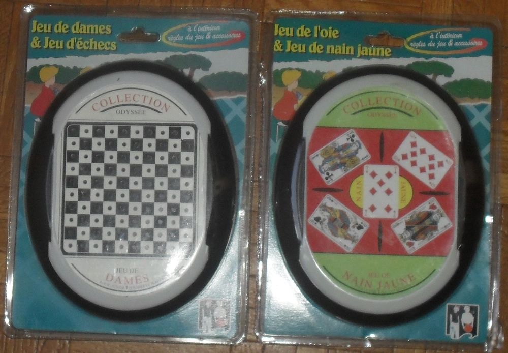 Lot de 2X2 Jeux de Voyage NEUFS Jeux / jouets