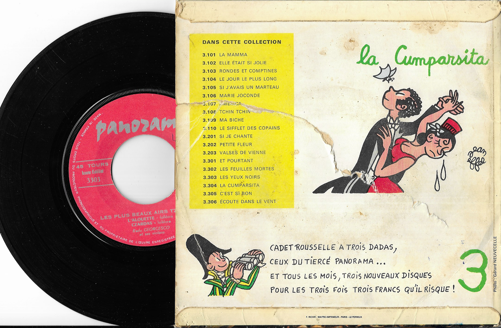 Vinyles 45 T , P&eacute;p&eacute; de CORONA 1965 CD et vinyles