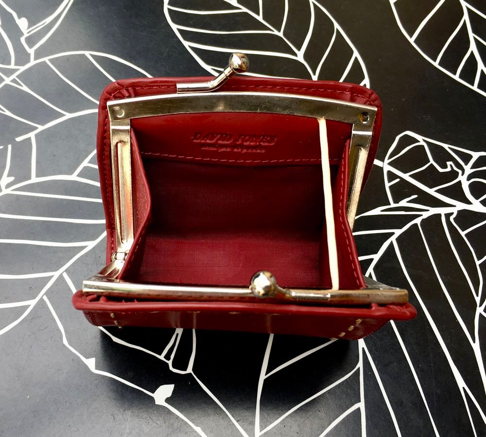 Porte-monnaie en Cuir v&eacute;ritable, &Eacute;tat neuf Maroquinerie