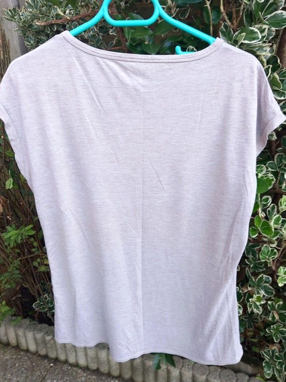 T-shirt beige long femme Vêtements