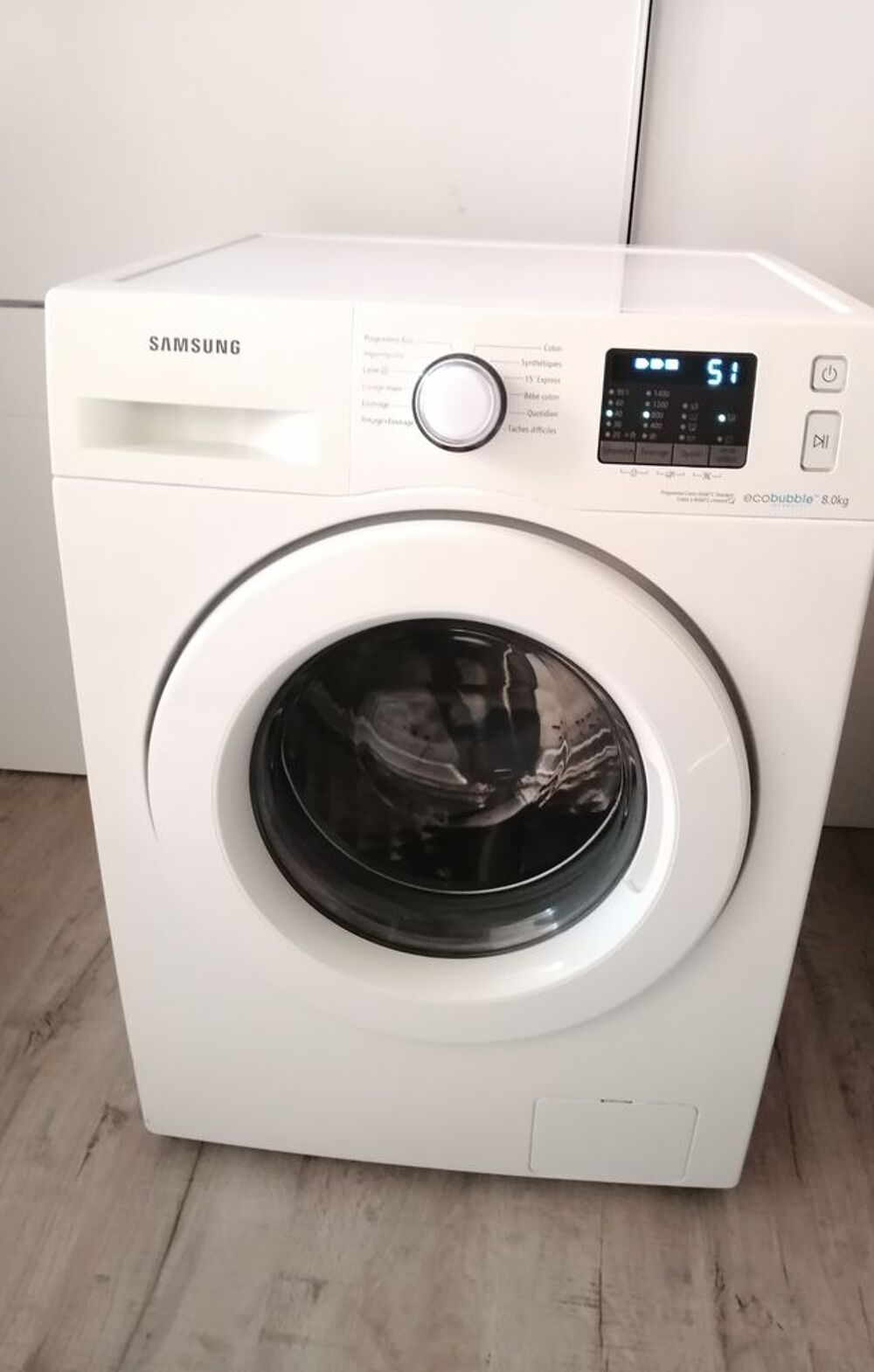 Lave linge Samsung Electroménager