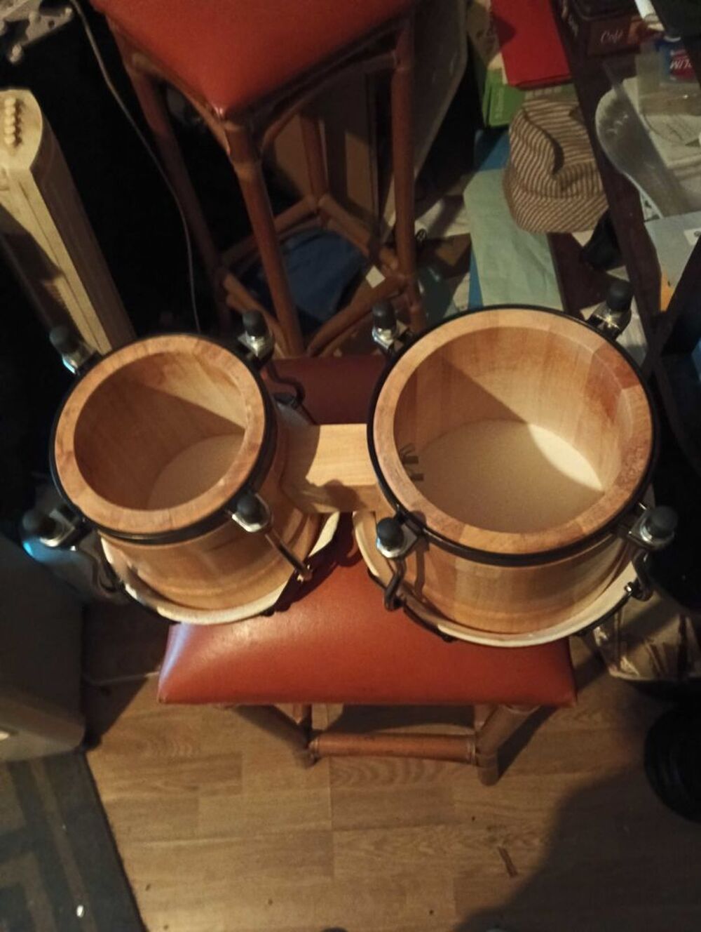 bongos classiques Paul Beuscher. Instruments de musique