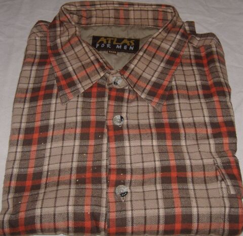 Chemise Neuve en coton � carreaux multicolores - Taille 6 - 20 Clermont-Ferrand (63)