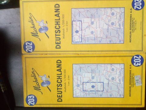 Cartes Michelin Allemagne 2002 0 Battrans (70)