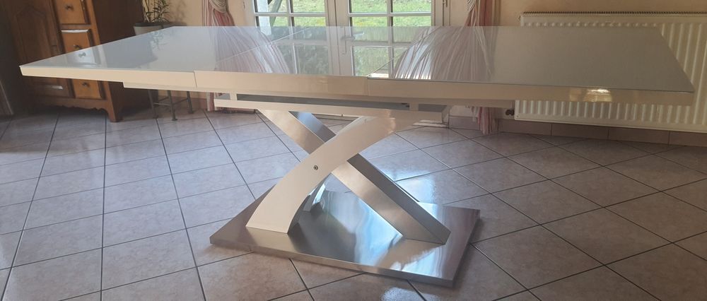 Table &agrave; manger design extensible 160-220 cm Meubles