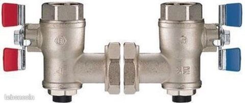 Vanne d'arr�t �querre pour mitigeur Premix - Delabie - 20x27 120 Serres-Castet (64)