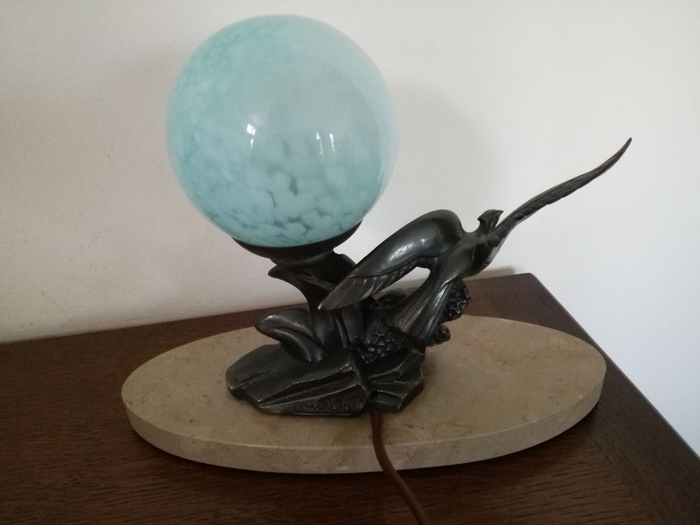 Lampe Faisan Vintage Décoration