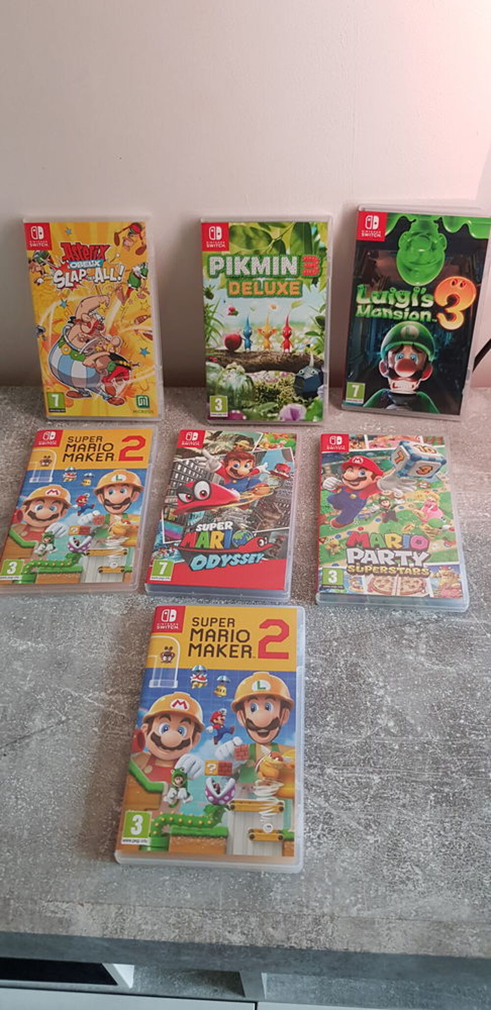 7 jeux nintendo switch,. Consoles et jeux vidéos