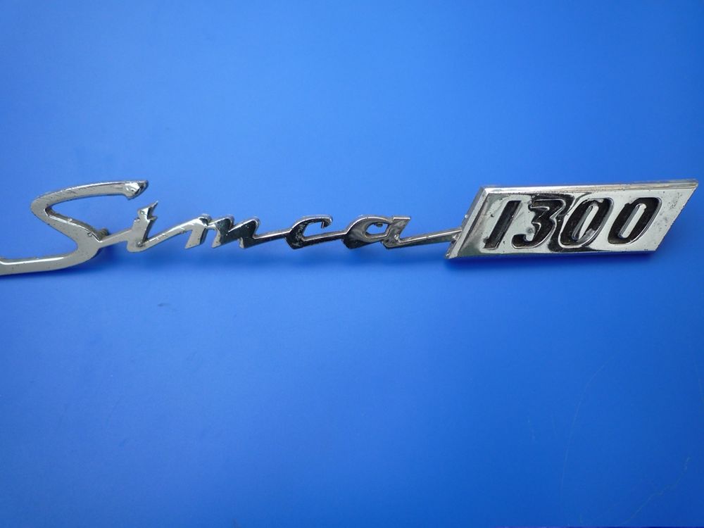 SIMCA 1300 - Monogramme d'aile 