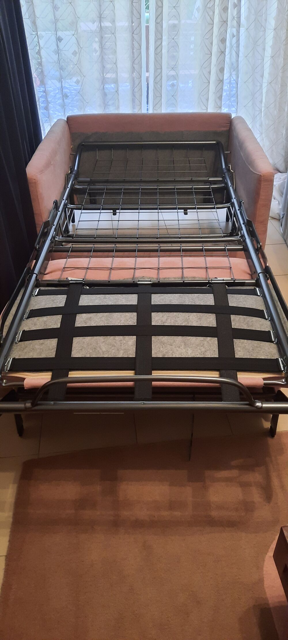 Fauteuil canap&eacute; lit 1 place neuf syst&egrave;me rapido Meubles