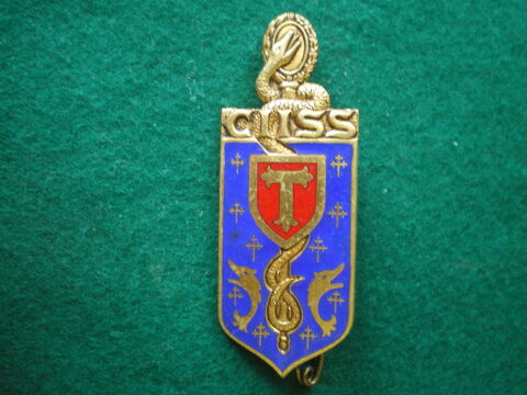 Insigne de Santé - C.I.S.S N°6 - Centre d'Instruction. 12 Caen (14)