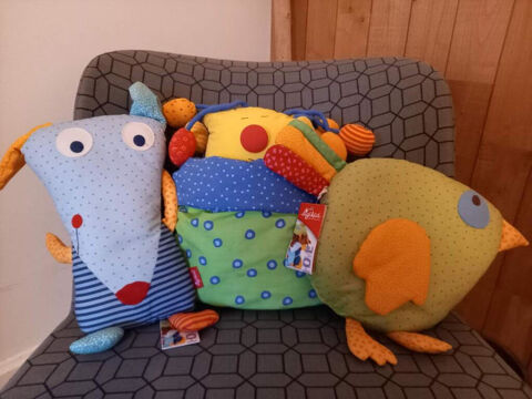 Coussins doudou (trio) 60 Saint-Brieuc (22)
