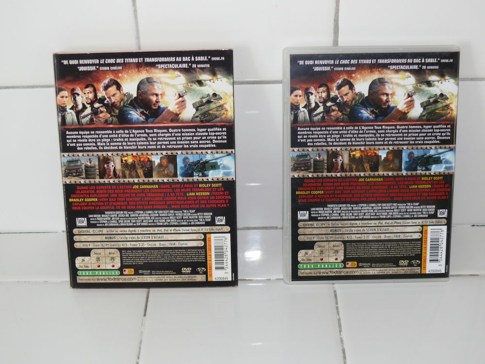 DVD : "L'Agence tous risques" DVD et blu-ray
