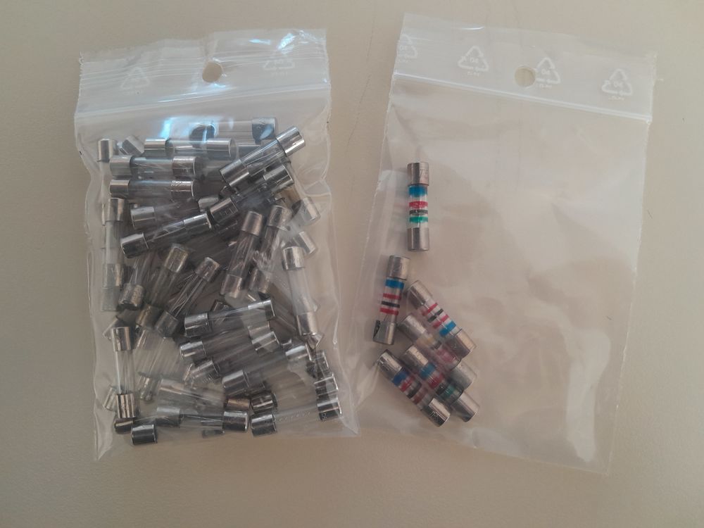 Lot de fusibles 5x20 Bricolage