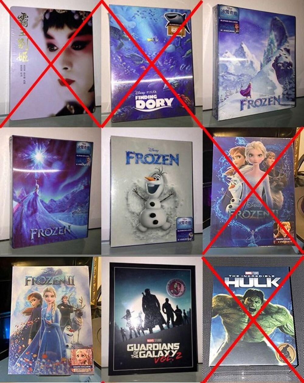 Blu Ray Steelbook de Chine - mrtsteph DVD et blu-ray