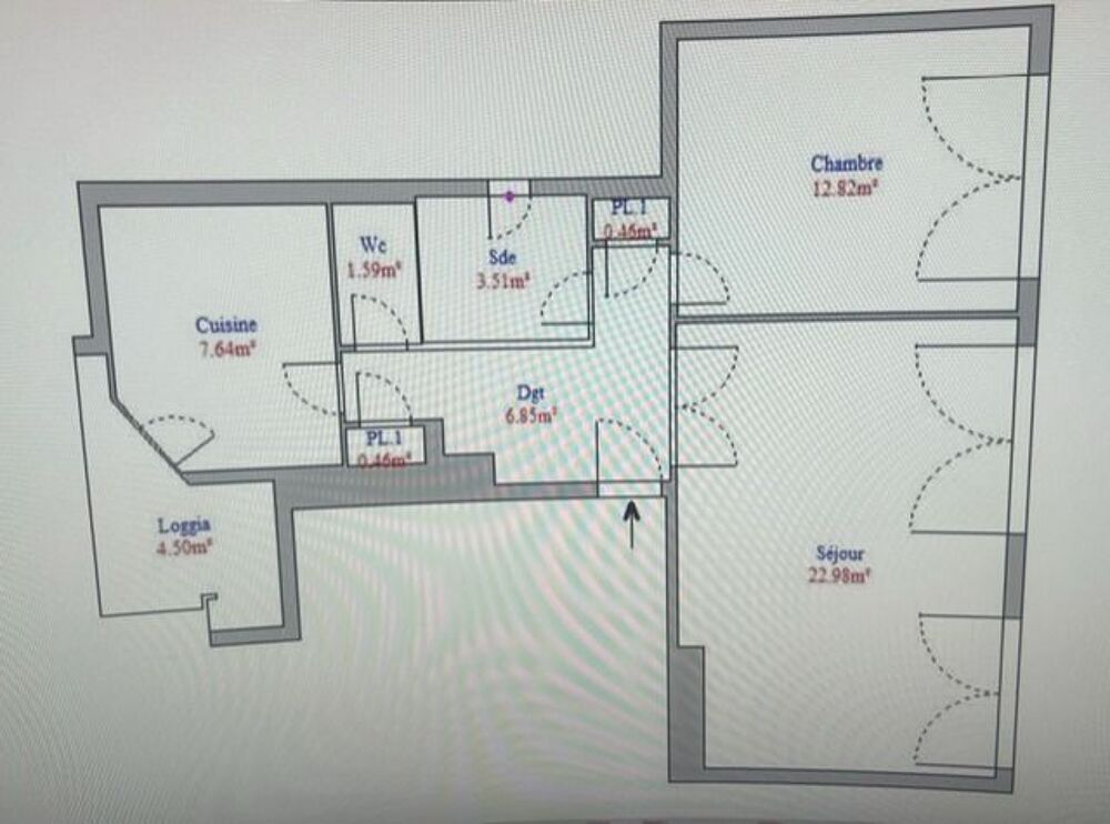 Vente Appartement APPARTEMENT VIAGER T2 CATALANS MARSEILLE OCCUPE 1 TETE 95ANS Marseille 7