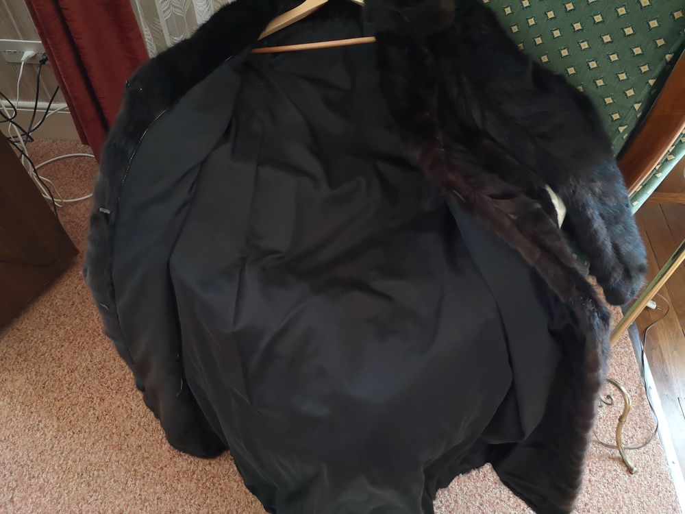MANTEAU DE VISON DAYLI EN COUPES Vêtements