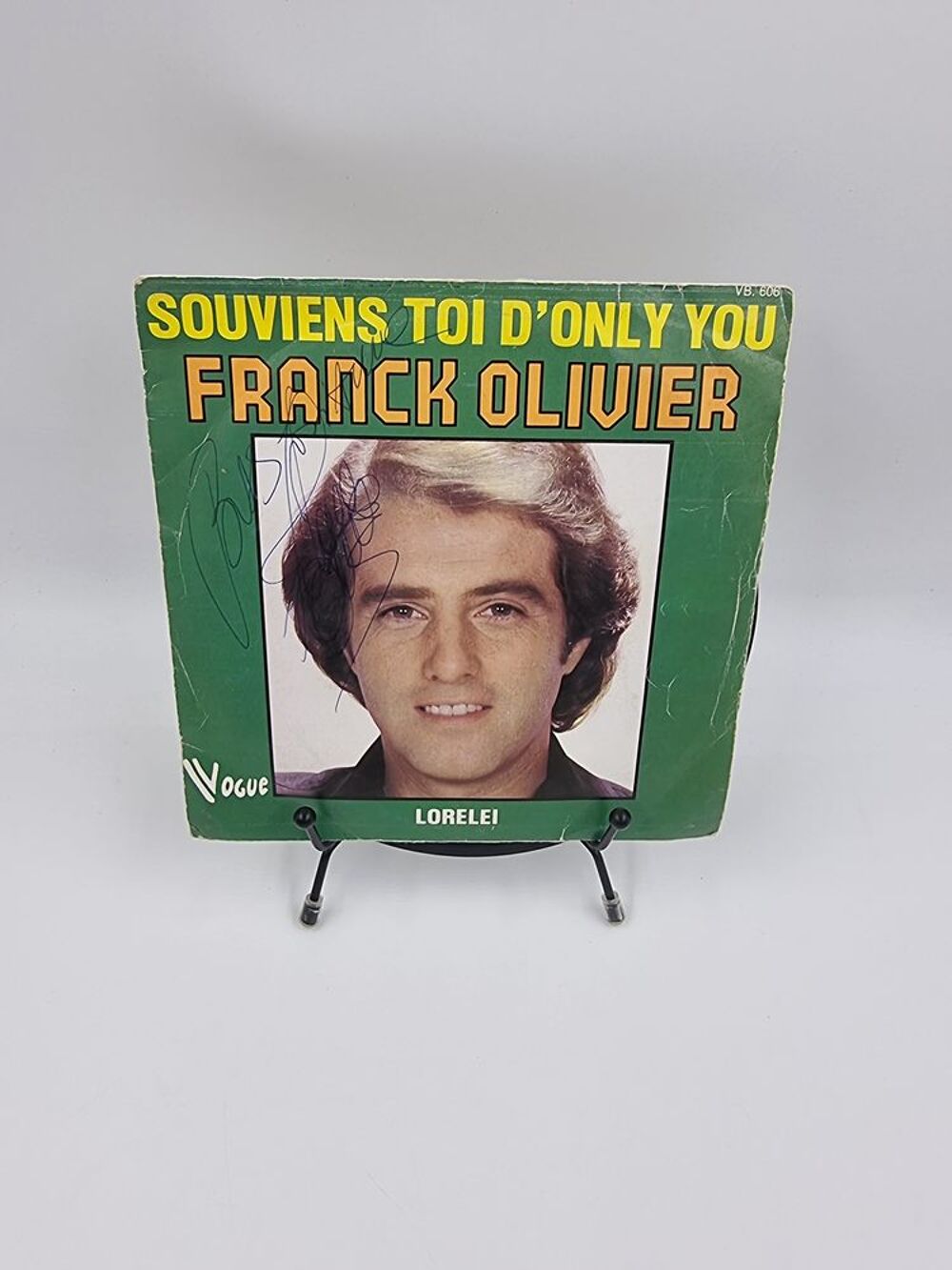 Vinyle 45 tours Franck Olivier : Souviens Toi d'Only You CD et vinyles