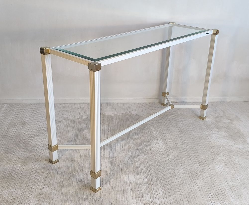?? Pierre Vandel Paris - Iconique console &agrave; entretoise Meubles