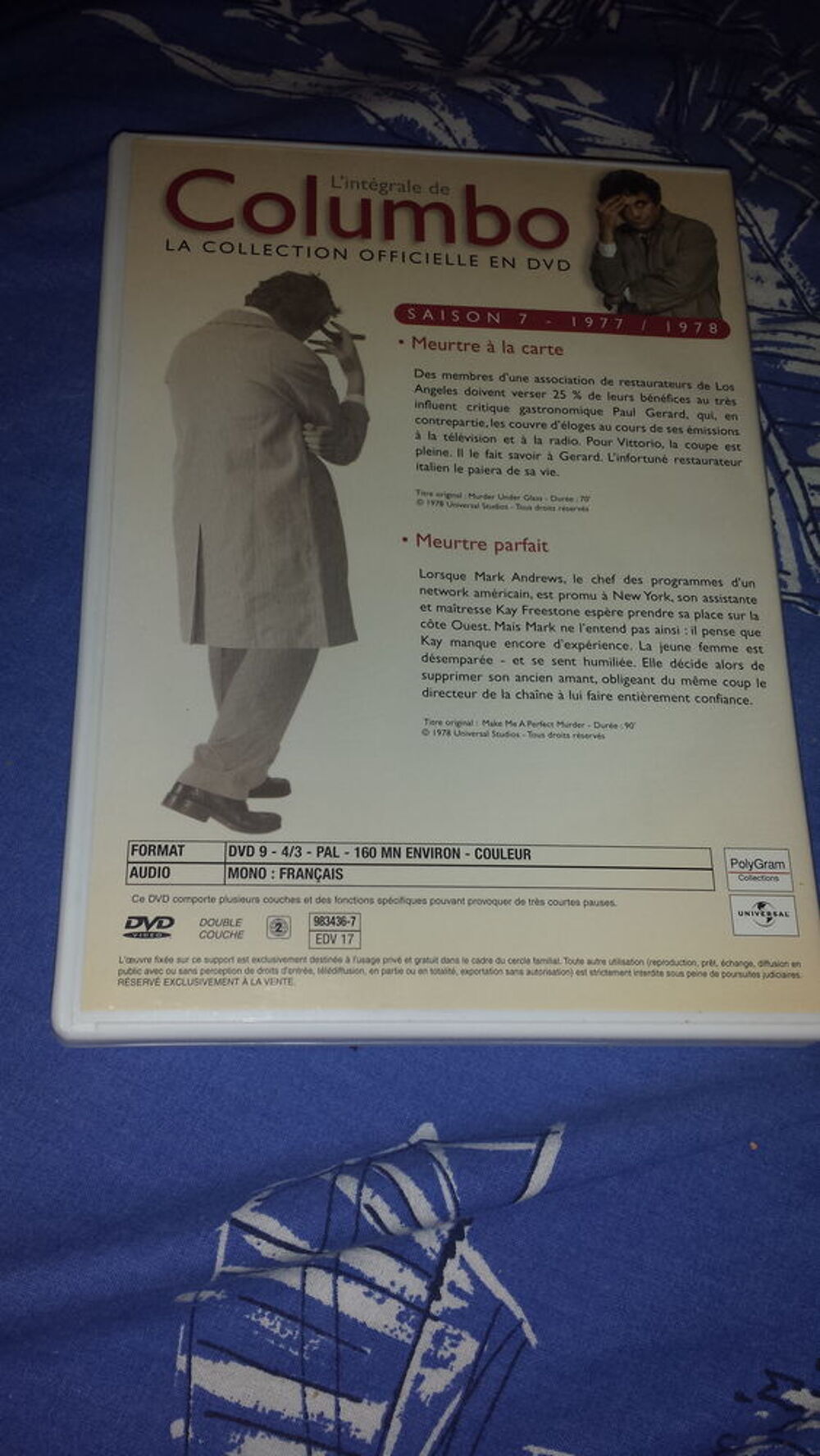 DVD COLUMBO N&deg; 21
SAISON 7
DVD et blu-ray