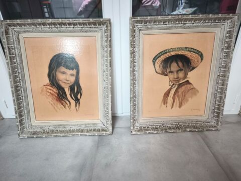 Tableau mexicain ancien Saint-Christophe-du-Ligneron (85)
