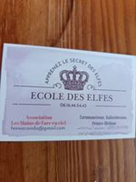   Cours de L'ÉCOLE DES ELFES 