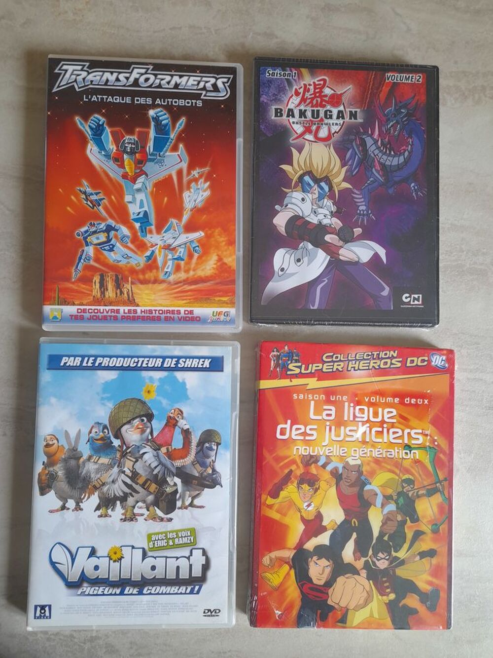 DESSINS ANIMES DVD NEUFS sous blister DVD et blu-ray