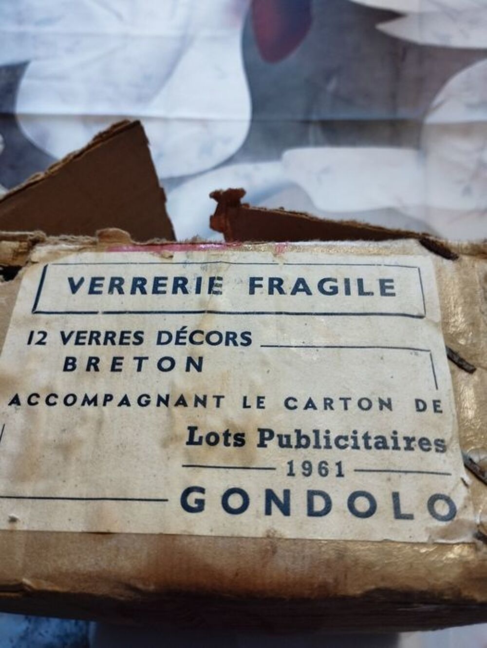 12 verres Décoration