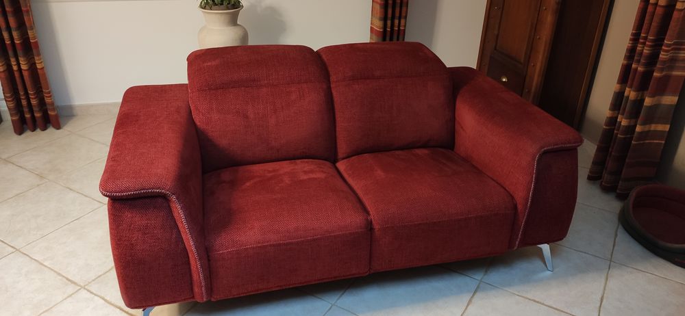Canap&eacute; tissu relax &eacute;lectrique sur batterie Meubles