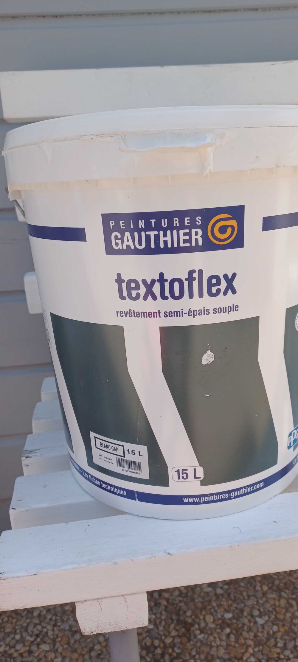 Peinture ext&eacute;rieure textoflex Bricolage