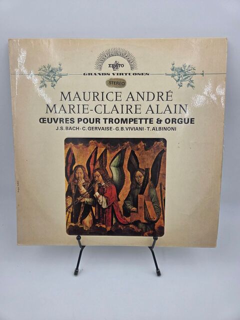 Vinyle 33 tours ?uvres pour Trompette & Orgue : Maurice... 3 Vulbens (74)