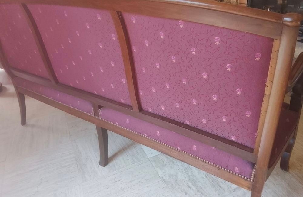 Banquette Empire r&eacute;nov&eacute;e Meubles