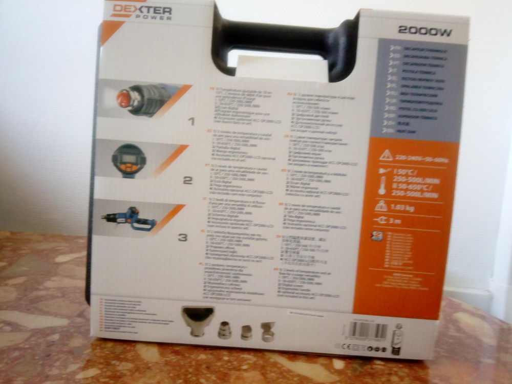 D&eacute;capeur thermique 2000W neuf sous garantie Bricolage