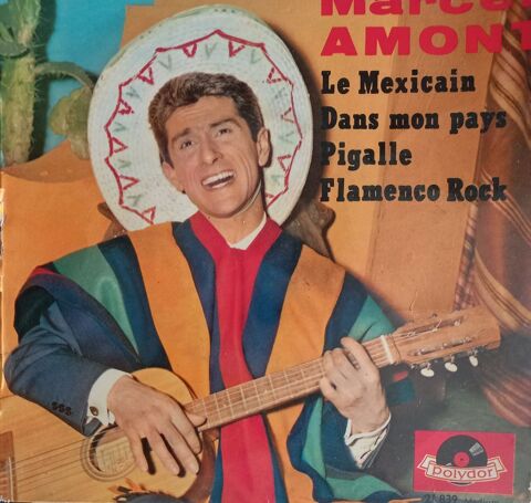 MARCEL AMONT / 10 X DISQUES VYNIL 45 TOURS  7 Pont-Audemer (27)