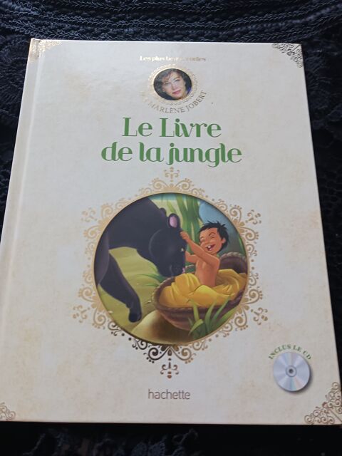 Livre  Le Livre de la jungle  avec CD - Marlène Jobert 2 Thourotte (60)