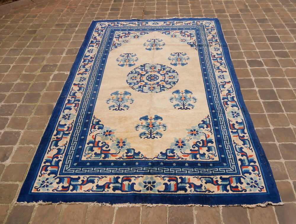 tapis chinois vintage P&Eacute;KIN 248 x 153 
Décoration