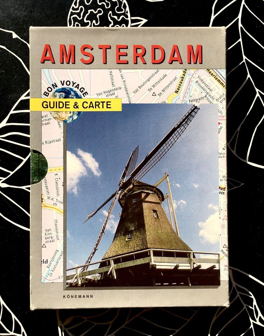 AMSTERDAM , Guide "&nbsp;Bon Voyage&nbsp;" , 130 pages + grande Carte Livres et BD