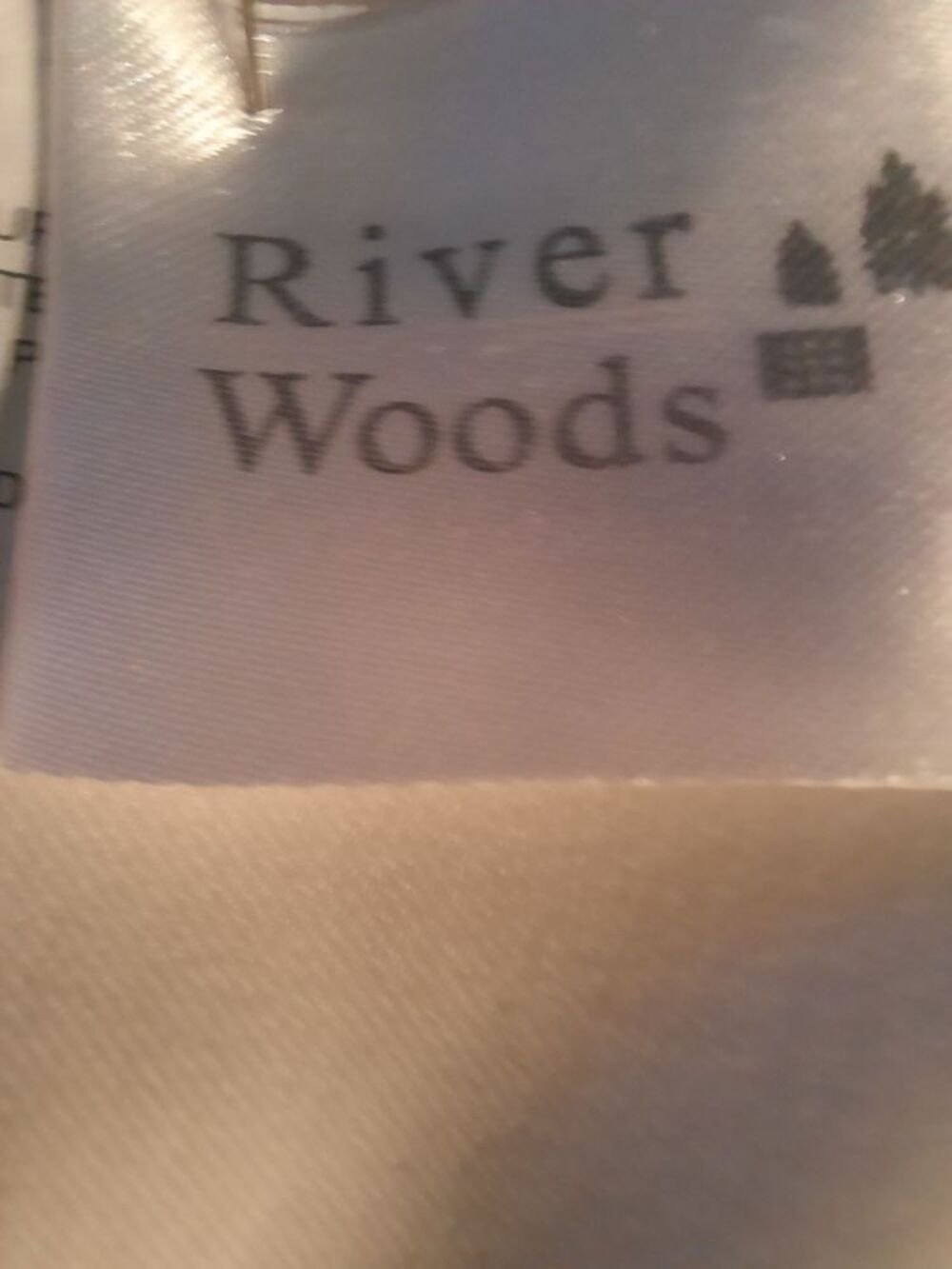 TOP RIVER WOODS BLANC POLYESTER DOUBLE-R&eacute;f.TOP-010 V�tements