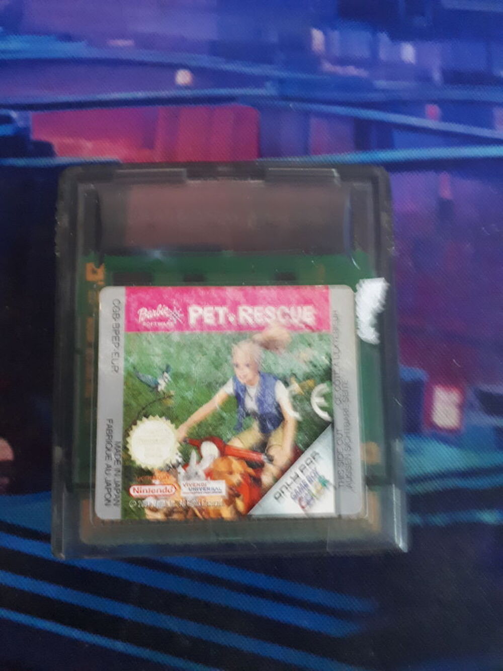 Jeu Gameboy color Barbie pet rescue Consoles et jeux vidéos